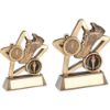 Picture of Brz|gold Athletics Mini Star With Plate (1in Centre) - 4.25in