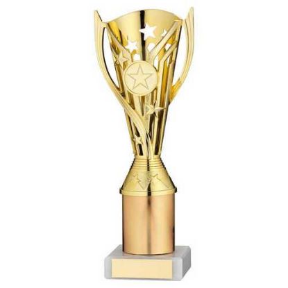 Picture of Gold With Tube Plastic Flash Cup Assembled On Marble (1in Cen)