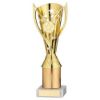 Picture of Gold With Tube Plastic Flash Cup Assembled On Marble (1in Cen) - 9in