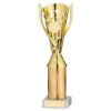 Picture of Gold With Tube Plastic Flash Cup Assembled On Marble (1in Cen) - 10in