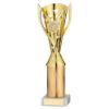 Picture of Gold With Tube Plastic Flash Cup Assembled On Marble (1in Cen) - 10in