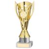 Picture of Gold|white Plastic Flash Cup Assembled On Marble (1in Cen) - 8in