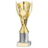 Picture of Gold|white Plastic Flash Cup Assembled On Marble (1in Cen) - 9in
