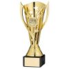 Picture of Gold Plastic Flash Cup On Black Marble Assembled Trophy (1" Cen) - 7.25in