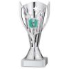 Picture of Silver Plastic Flash Cup Assembled On Marble   (1in Cen) - 7in