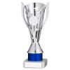 Picture of Silver|blue Plastic Flash Cup Assembled On Marble (1in Cen) - 8in