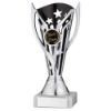 Picture of Silver|black Plastic Flash Cup Assembled On Marble (1in Cen) - 7in