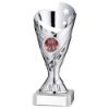 Picture of Silver Plastic Sabre Cup Assembled On Marble  (1in Cen) - 7in