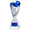 Picture of Silver|blue Plastic Sabre Cup Assembled On Marble With Tube (1in Cen) - 8in