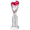 Picture of Silver|pink Plastic Sabre Cup Assembled On Marble With Tube (1in Cen) - 10in