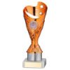 Picture of Copper|white Plastic Sabre Cup Assembled On Marble (1in Cen) - 8in