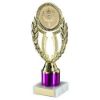 Picture of Gold|purple Wreath Holder Assembled On Marble - (2" Cen|1" Tube) 7.75in