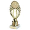 Picture of Gold Wreath Holder Assembled On Marble With Tube - (2" Cen|1" Tube) 7.75in