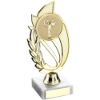 Picture of Gold Plastic Laurel Holder Assembled On Marble (2in Centre) - 7in