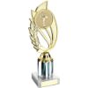 Picture of Gold|silv Plastic Laurel Holder Assembled On Marble - (2" Cen|2" Tube) 9in