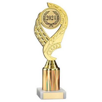 Picture of Gold Olympic Holder Assembled On Marble With Tube