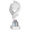 Picture of Silver Olympic Holder Assembled On Marble With Tube - (2" Cen|1" Tube) 8in