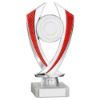 Picture of Silver|red Diamond Holder Assembled On Marble - (2in Centre) 6.75in