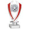 Picture of Silver|red Diamond Holder Assembled On Marble - (2in Centre) 6.75in
