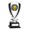Picture of Silver|black Diamond Holder On Base (2in Centre) - 7.75in