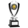Picture of Silver|black Diamond Holder On Base (2in Centre) - 8.25in