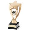 Picture of Gold|black Shooting Star With Female Gym Insert And Plate - 7.75in