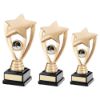 Picture of Gold|black Shooting Star With Female Gym Insert And Plate - 7.75in