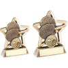Picture of Brz|gold Table Tennis Mini Star With Plate (1in Centre) - 4.25in