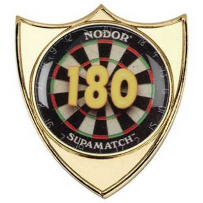 Picture of Darts 180 Metal Shield Badge