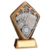 Picture of Brz|gold Diamond Holder With Cards Disc With Plate - 5.25in