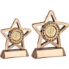 Picture of Brz|gold Resin Generic Mini Star With Plate (1in Centre) - 3.75in