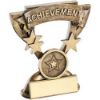 Picture of Brz|gold Achievement Mini Cup With Plate (1in Centre) - 3.75in