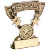 Picture of Brz|gold Achievement Mini Cup With Plate (1in Centre) - 3.75in