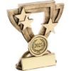 Picture of Brz|gold Generic Mini Cup With Plate (1in Centre) - 3.75in