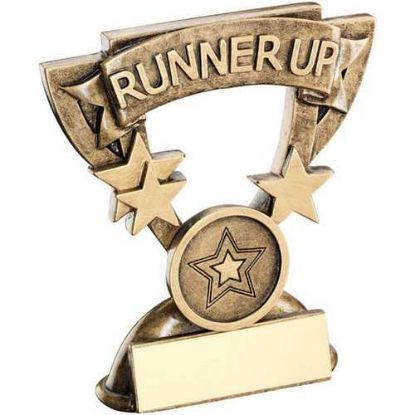 Picture of Brz~gold Mini Cup With Plate (1in Centre) R Up