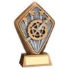 Picture of Brz|gold Diamond Holder With Cycling Disc With Plate - 5.25in
