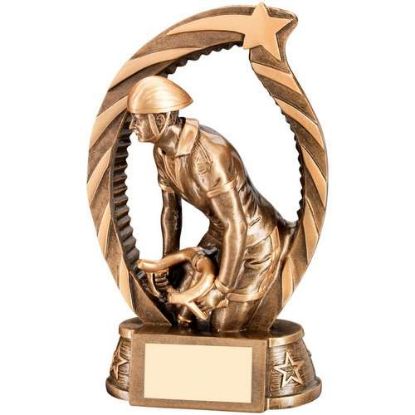 Picture of Brz~gold Cycling Star Archway With Plate