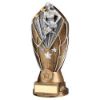 Picture of Brz|silv Diamond Column + Female Rugby Disc & Plate (1in Cen) - 6.75in