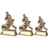 Picture of Brz|gold Male Rugby Mini Figure With Plate (1in Centre) - 4in