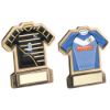 Picture of Brz|gold Resin Rugby Shirt With Plate - (Shirt C) 4.5in
