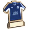Picture of Brz|gold Resin Rugby Shirt With Plate - (Shirt C) 4.5in