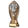 Picture of Brz|silv Diamond Column + Chess Disc & Plate (1in Cen) - 9.5in