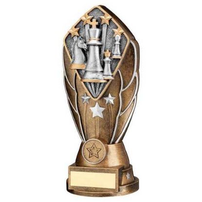 Picture of Brz~silv Diamond Column + Chess Disc & Plate (1in Cen)