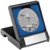 Picture of Black Plastic Box With Pool|snooker Insert Trophy Silver - 3.5in