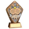 Picture of Brz|gold Diamond Holder With Padel Disc With Plate - 5.25in
