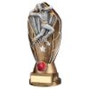 Picture of Brz|silv Diamond Column + Cricket Bowler Disc & Plate (1in Cen) - 8in