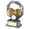 Picture of Brz|pew|white Lawn Bowls Octagon Series With Plate - 7in
