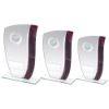 Picture of Jade Glass Claret|silver Marble Detail With Motor Sport Insert And Plate - 7.25"