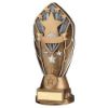 Picture of Brz|silv Diamond Column + Stars Disc & Plate (1in Cen) - 6.75in
