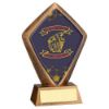 Picture of Brz|gold Special Diamond Holder And Plate      (Sp-Diamond Centre) - 5.25in